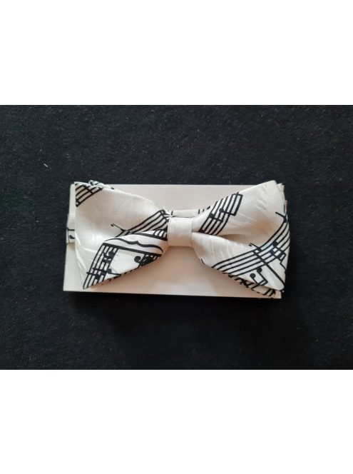 Kottás csokornyakkendő-fehér