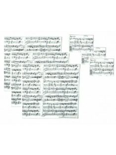 Csomagoló papír- kottás