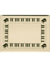 Jegyzettömb- zongorás