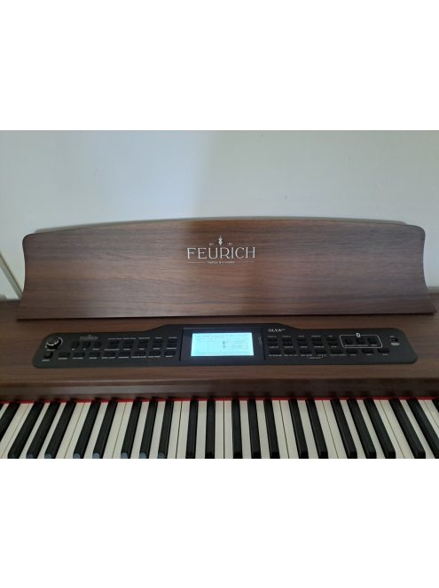 Feurich Olya digitális zongora barna