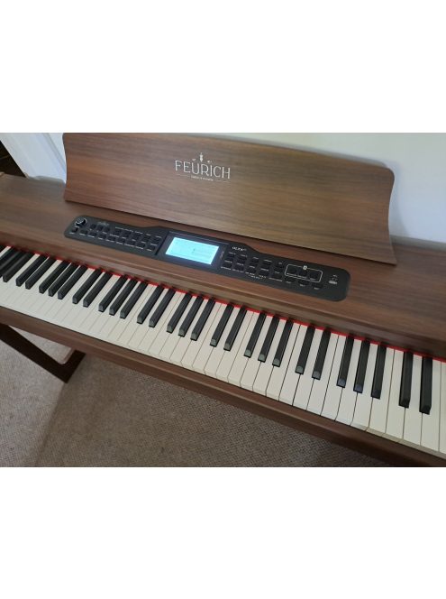 Feurich Olya digitális zongora barna