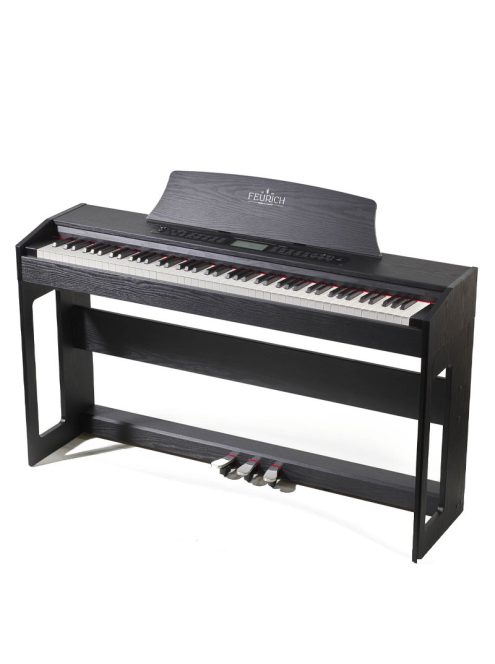 Feurich Olya digitális zongora fekete